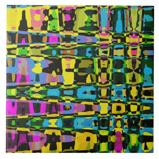 Tribal-tekoner Kakelplatta (Framsidan)