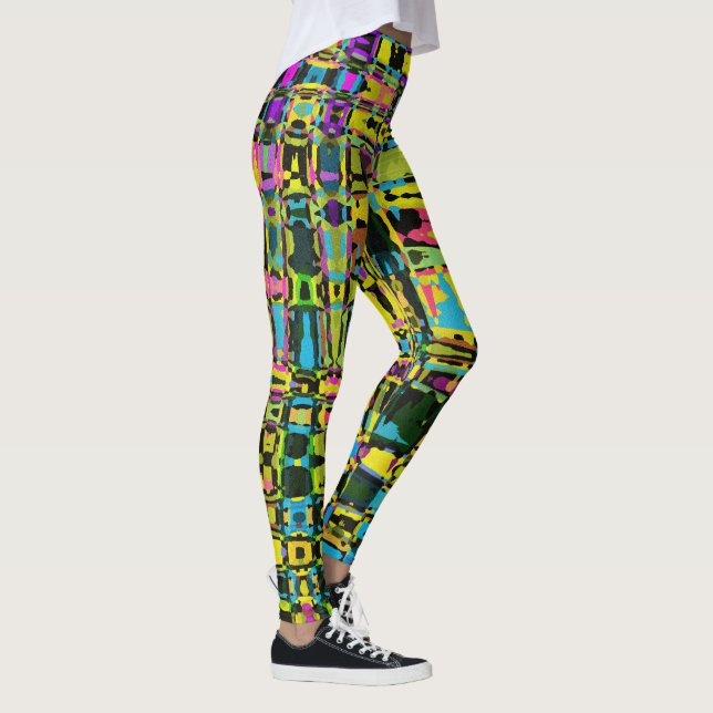 Tribal-tekoner Leggings (Höger)