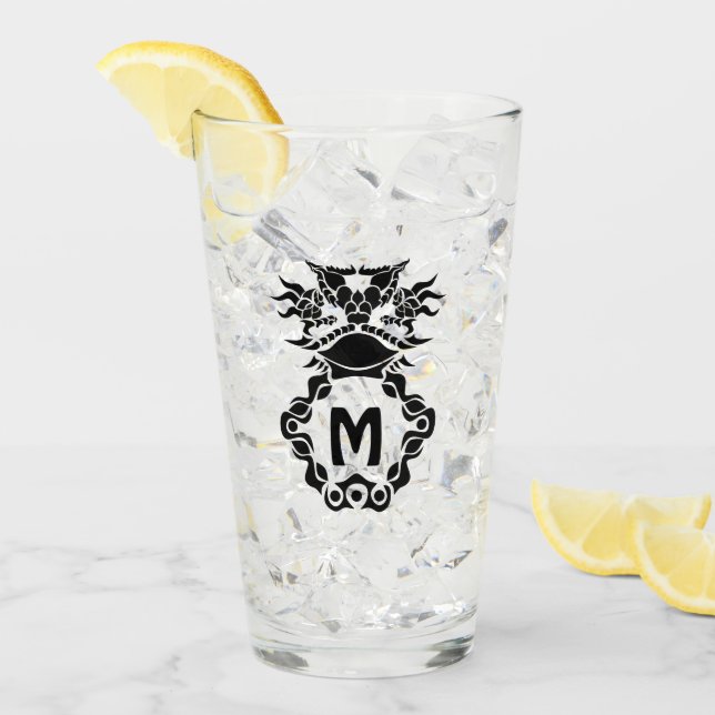 Tribal Texas Horned Lizard Toad Pride Glaskopp (Framsida Ice)