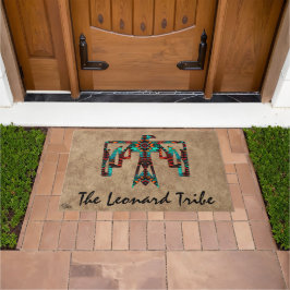 Tribal Thunderbird Doormat