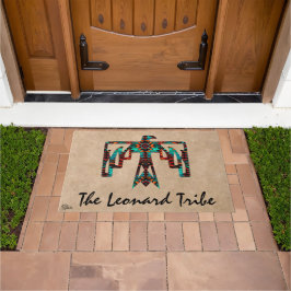 Tribal Thunderbird Doormat