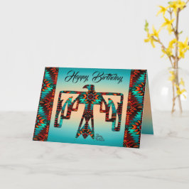 Tribal Thunderbird Foleting Card Kort