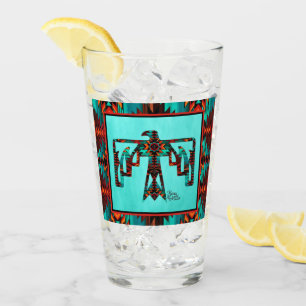 Tribal Thunderbird Glass Kopp