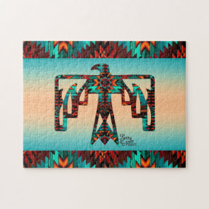 Tribal Thunderbird Jigszle Puzzle Pussel