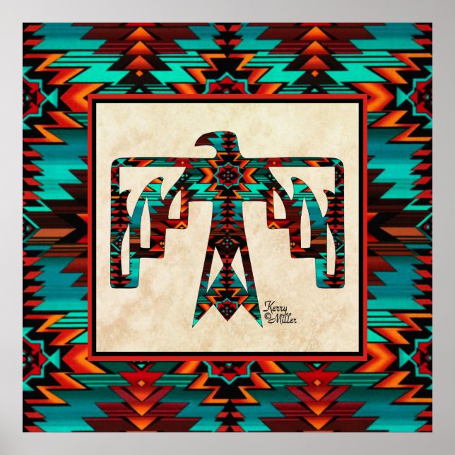 Tribal Thunderbird Poster (Framsidan)