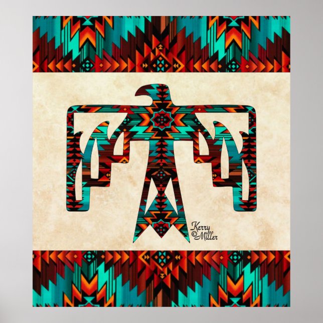 Tribal Thunderbird Poster (Framsidan)
