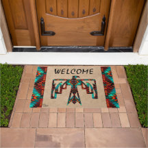 Tribal Thunderbird Välkommen Doormat