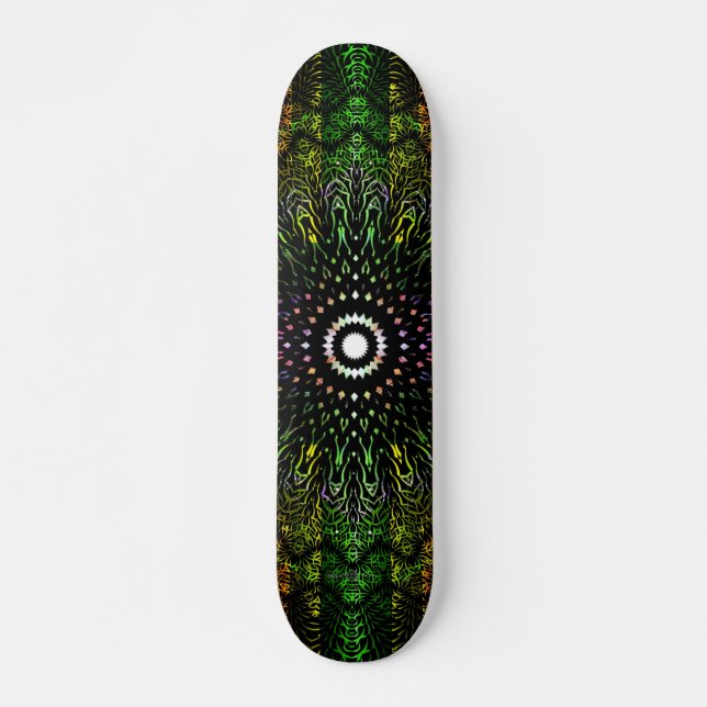 Tribal Triangel Prism Mini Skateboard Bräda 18,5 Cm (Framsida)