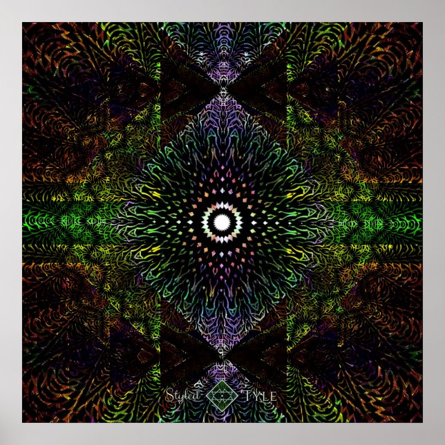 Tribal Triangel Prism Poster (Framsidan)