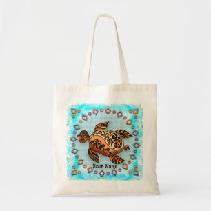 Tribal Turtle Tygkasse