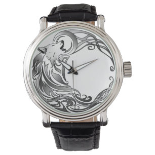 Tribal-Varg - skuggad Armbandsur