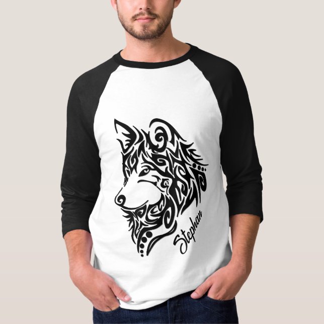 Tribal varg t shirt (Framsida)