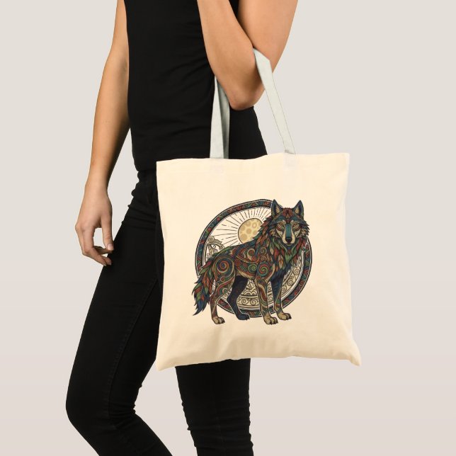 Tribal Varg Tygkasse (Framsida (produkt))
