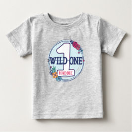 Tribal Vild En Personlig första födelsedag T Shirt