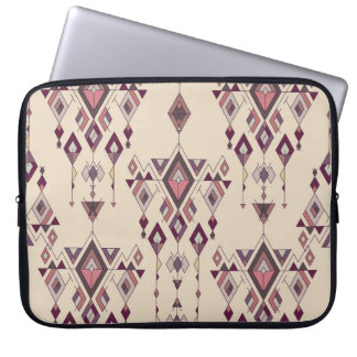 Tribal Vintage Ethnic Seamless Aztec Laptop Fodral