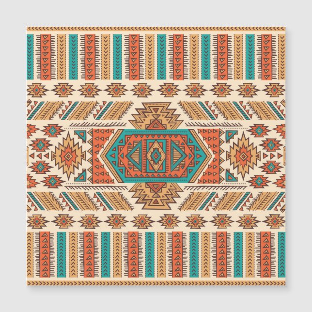 Tribal Vintage: Etniskt sjölöst Mönster (Framsida)