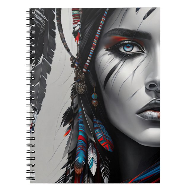 Tribal Warrior Anteckningsbok (Framsidan)