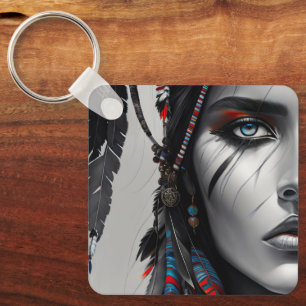 Tribal Warrior Nyckelring