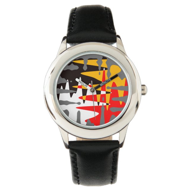 Tribal Watch Andlig 4 Nationernas Art Wrist Watch Armbandsur (Framsida)