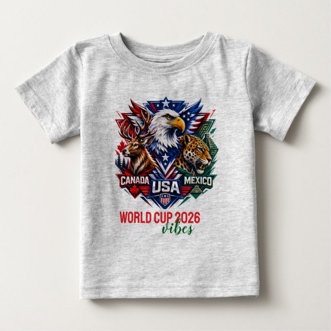 Tribal Wildlife Harmony VM 2026 T Shirt (Framsida)