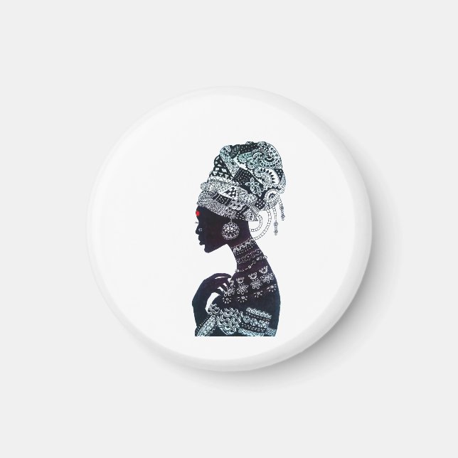 Tribal Women Magnet (Framsidan)