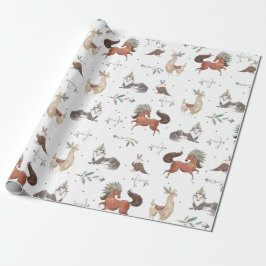Tribal Woodland Animals Boy Baby Shower Birthday Presentpapper