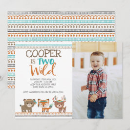 Tribal Woodland Inbjudningar