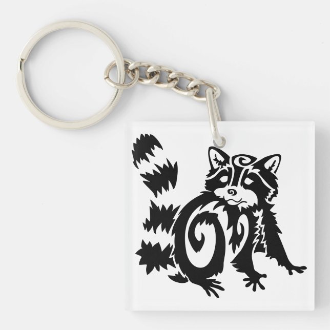 Tribal Woodland Raccoon Design (Framsidan)