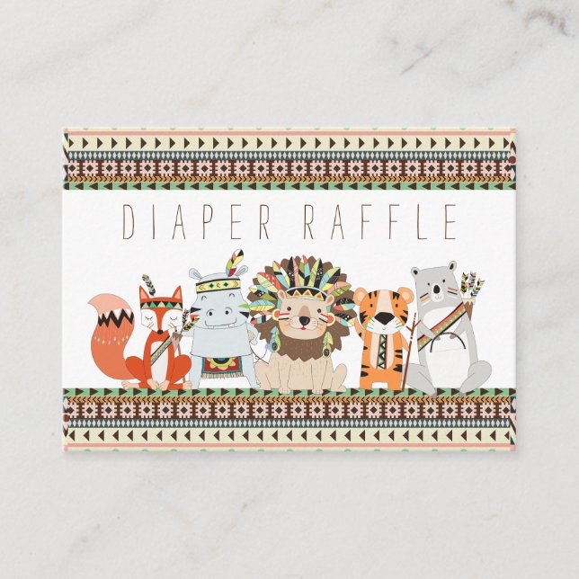 Tribala blöjlotter tilläggskort (Framsida)