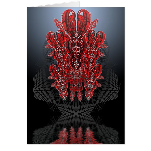 TRIBALHEARTZ-kort Hälsningskort (Framsidan)