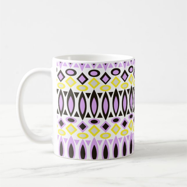 Tribalmönster Kaffemugg (Vänster)