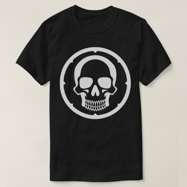 TribalSimple Skull T Shirt (Design framsida)