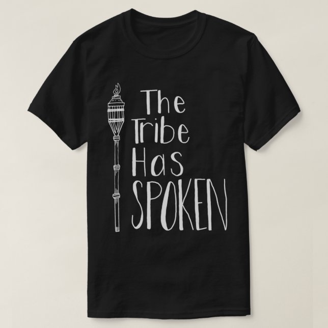 Tribe har talat t shirt (Design framsida)