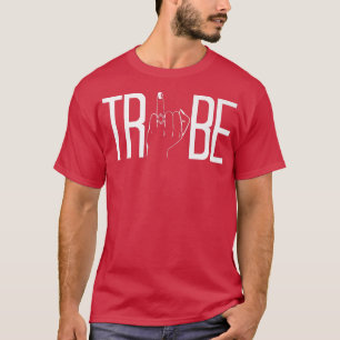 Tribe Ring Finger Bröllop Möhippa Bachelorette del T Shirt