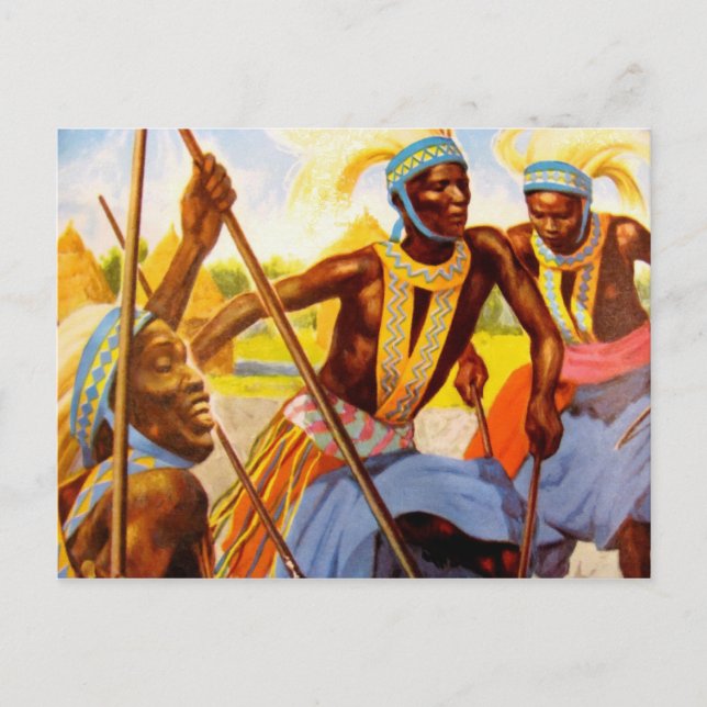 Tribe-sångaren Vykort (Framsida)