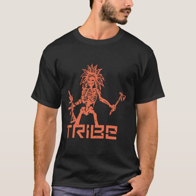 Tribe Sk8z skallobservationsgrupp FOG Es T Shirt (Framsida)