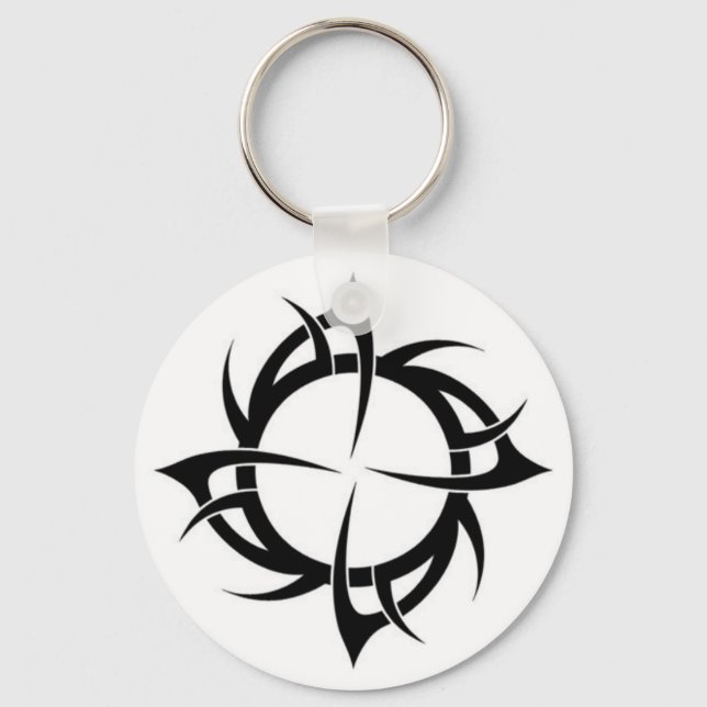 Trible Tatto stil Nyckelring (Framsida)