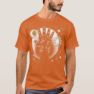 Triblend Måne amp Sol Magic Art T Shirt