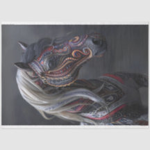 Tribunal Lila Payed Indian Horse Decoupage