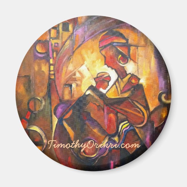 Tribut till Mamma R.O. Orikri Magnet (Framsidan)