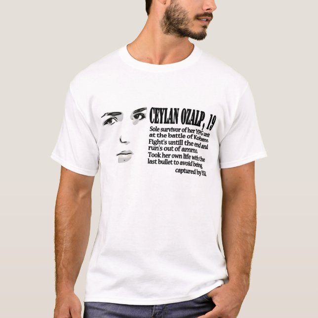 TRIBUTE FÖR CEYLAN OZALP T SHIRT (Framsida)