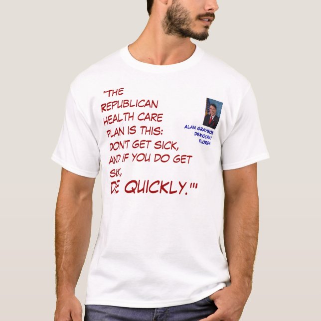 TRIBUTE TILL ALAN GRAYSON TEE SHIRT (Framsida)