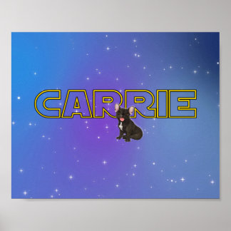 Tribute till Carrie Poster