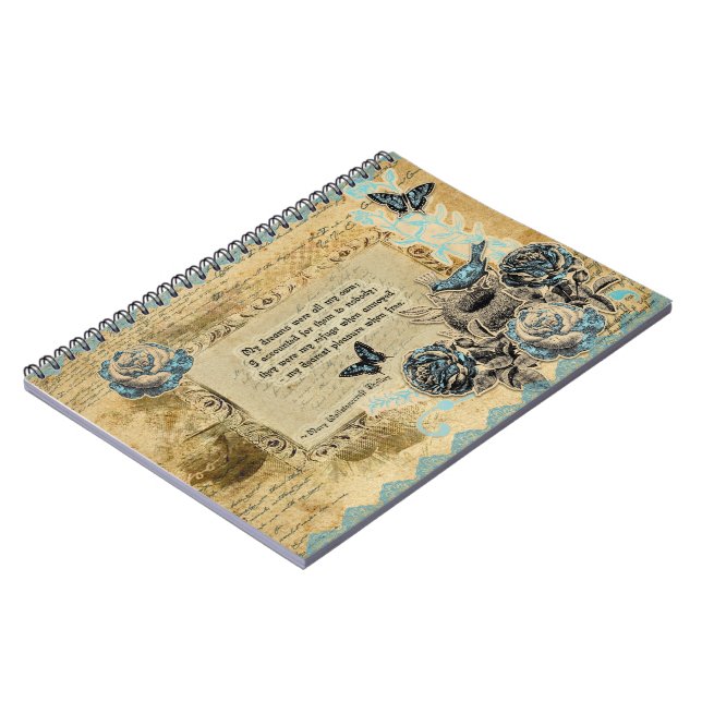 Tribute till Shelley Anteckningsbok Med Spiral (Vänstra Sidan)