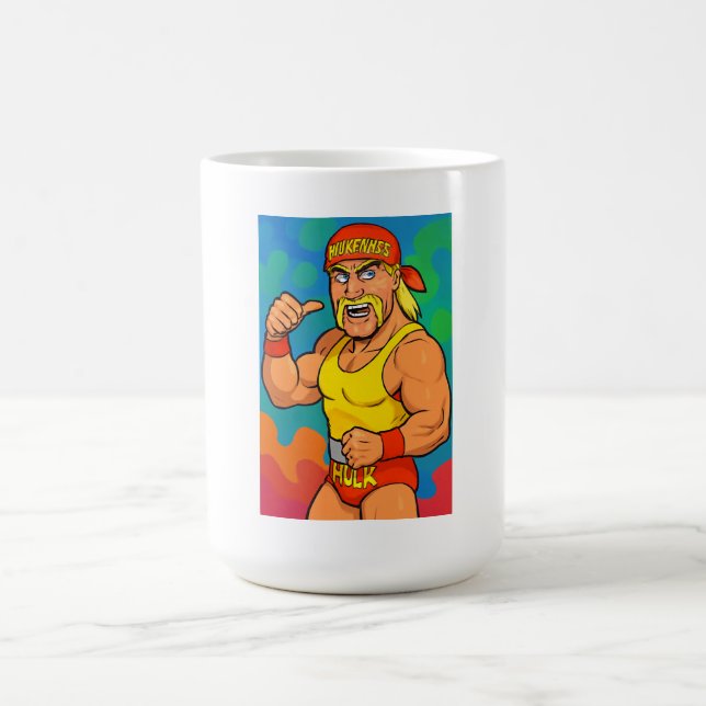 Tribute to Hulk Hogan Kaffemugg (Center)
