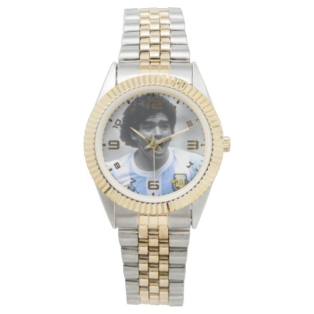 Tribute Watch - Diego Maradona Armbandsur (Framsida)