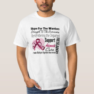 TributehoppCollage - åtskillig Myeloma T Shirt