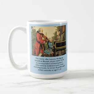 Tributemugg: Mozart: Var vad du önskar! Kaffemugg