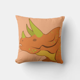 Triceratops (Ansikte) Kudde