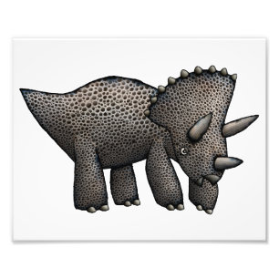 Triceratops Artwork Fototryck